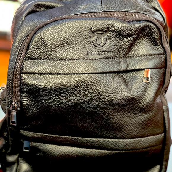 Bull Captain leather backpack - Picture 2 of 5
